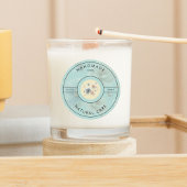 Floral Handmade Product Label Aufkleber