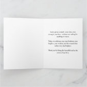 Floral Happy Birthday Mama Card Karte (Innenseite)