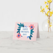 Floral Happy Mother Day Karte (Gelbe Blume)