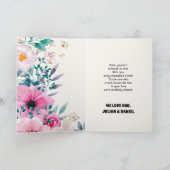 Floral Happy Mother's Day 2024Geschenk Karte (Innenseite)