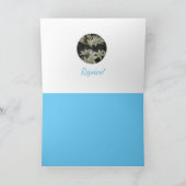 Floral Happy Osterfreude Lily Cluster Karte (Innenseite)