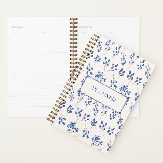Floral Hardcover Notebook Plannner Planer (Anzeige)