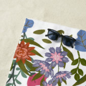 Floral Harmony Design Strandtuch (Beispiel)