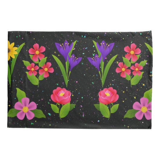Floral Harmony Pillowcase Kissenbezug (Rückseite)