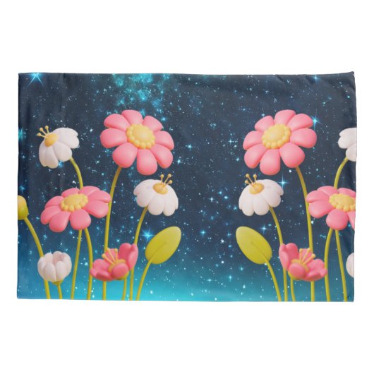 Floral Harmony Pillowcase Kissenbezug (Rückseite)