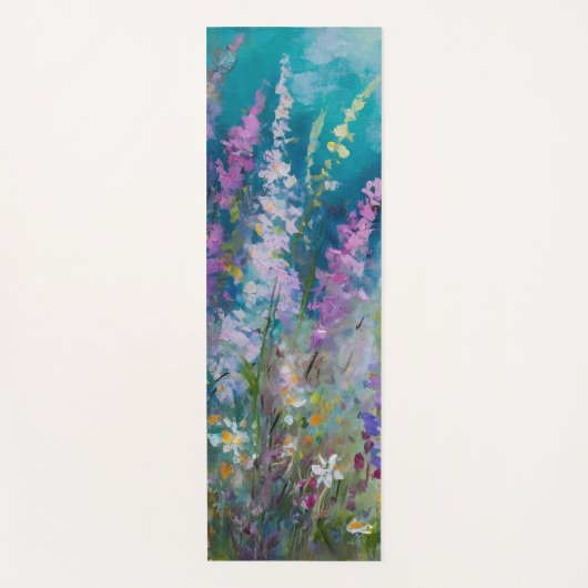 Floral Harmony Yoga Mat Yogamatte (Vorderseite)