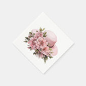 Floral Hat Serviette (Ecke)