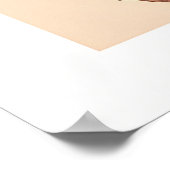 Floral Hawaii Pineapple & Hibiscus Summer Name Poster (Ecke)