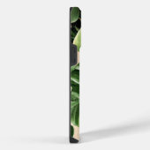 Floral/hawaiianisches/tropisches Blatt iPhone Hülle (Rechte Seite)