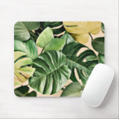 Floral/hawaiianisches/tropisches Blatt Mousepad (Mit Mouse)