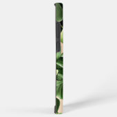 Floral/hawaiianisches/tropisches Blatt Samsung Galaxy Hülle (Rechte Seite)