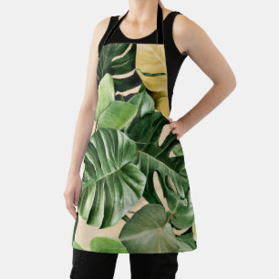 Floral/hawaiianisches/tropisches Blatt Schürze