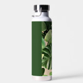 Floral/hawaiianisches/tropisches Blatt Trinkflasche (Rechts)