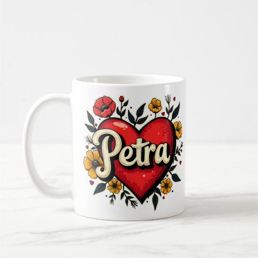 Floral Heart Petra 1 Kaffeetasse (Links)