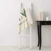 Floral Heart Tulips Let Yourself Grow Quote Sherpadecke (Beispiel)