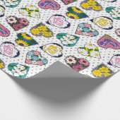 Floral Hearts Geschenkpapier (Ecke)
