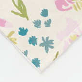 Floral Heaven Fleece Blanket (Ecke)