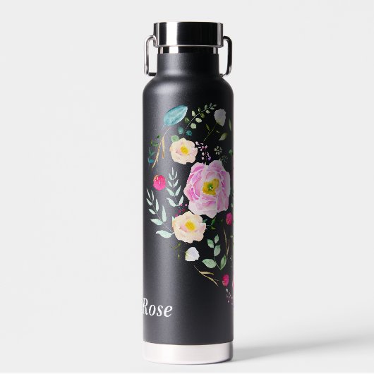 Floral Hefe Wasser Flasche (Vorne)