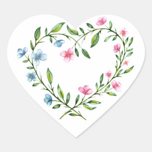 Floral Heft Sticker