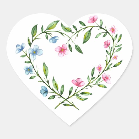 Floral Heft Sticker (Vorderseite)