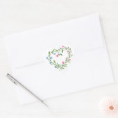 Floral Heft Sticker (Umschlag)