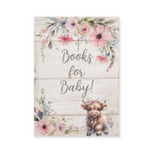 Floral Highland Cow Niedlich Adorable Books for Ba