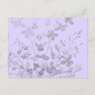 Floral Hint Postkarte