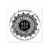 Floral Homemade Beauty Business Botanische Mandala