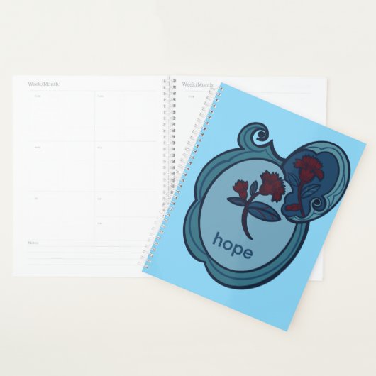 Floral Hope Daily planner&planner&Notes Journal Planer (Anzeige)
