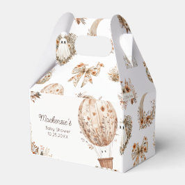 Floral Hot Air Ballon Babydusche Geschenkschachtel