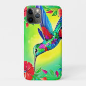 Floral Hummingbird Design Case-Mate iPhone Hülle (Rückseite)