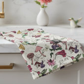Floral Hummingbird Garden Muster Gelb Geschirrtuch