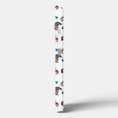 Floral Hunde Case-Mate iPhone Hülle (Rückseite / Links)