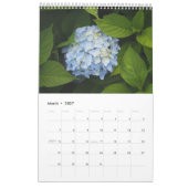 Floral Hydrangea Anpassbares Foto Kalender (Mär 2027)