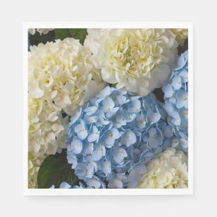 Floral Hydrangeas Paper Napkins Serviette