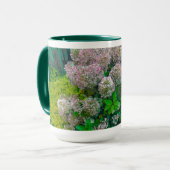 Floral/Hydrangeas Tasse (Vorderseite Links)