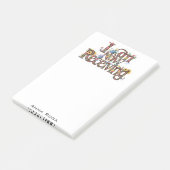 *~* Floral I ERHALTE JETZT AP85 Manifesting 18 Post-it Klebezettel (angewinkelt)