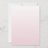 Floral Ice Creme Cone Flat Danke Karte (Rückseite)