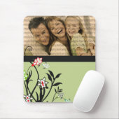 Floral Illustration_3 mit FOTO-Vorlage Mousepad (Mit Mouse)