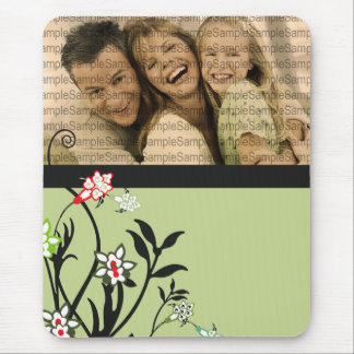 Floral Illustration_3 mit FOTO-Vorlage Mousepad