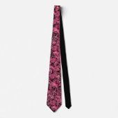Floral Impressionismus Neck Tie Krawatte (Vorderseite)
