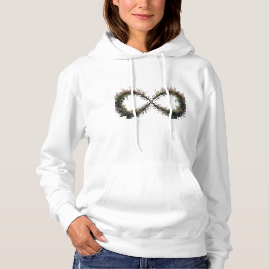 Floral Infinity Basic Hooded Sweatshirt - Eternal (Vorderseite)