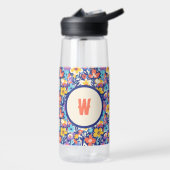 Floral Initial Water Bottle Trinkflasche (Links)