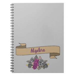 Floral Inspirier School Notizblock