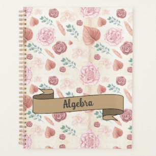 Floral Inspirier School Planer