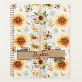 Floral Inspirier School Planer