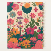 Floral Inspirier School Planer (Rückseite)