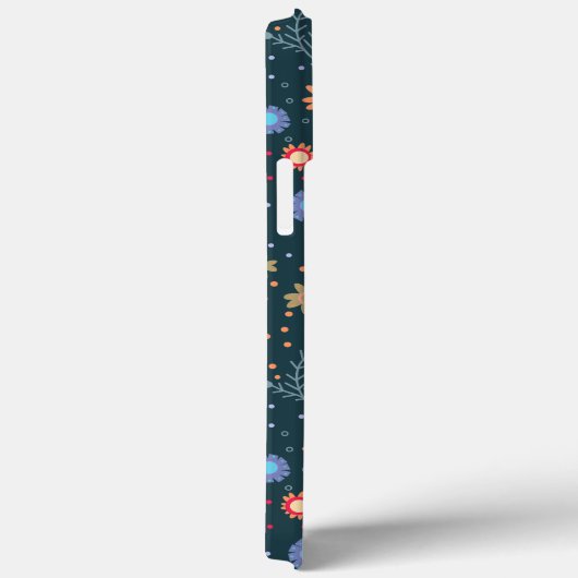 Floral Inspirivity iPhone Case (Rückseite / Rechts)