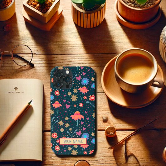 Floral Inspirivity iPhone Case