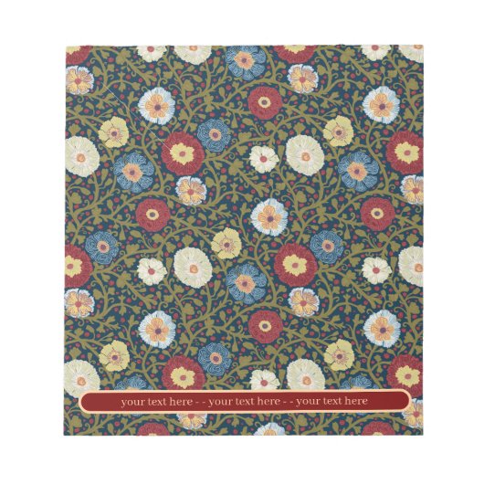 Floral Intelect Notizblock (Vorderseite)